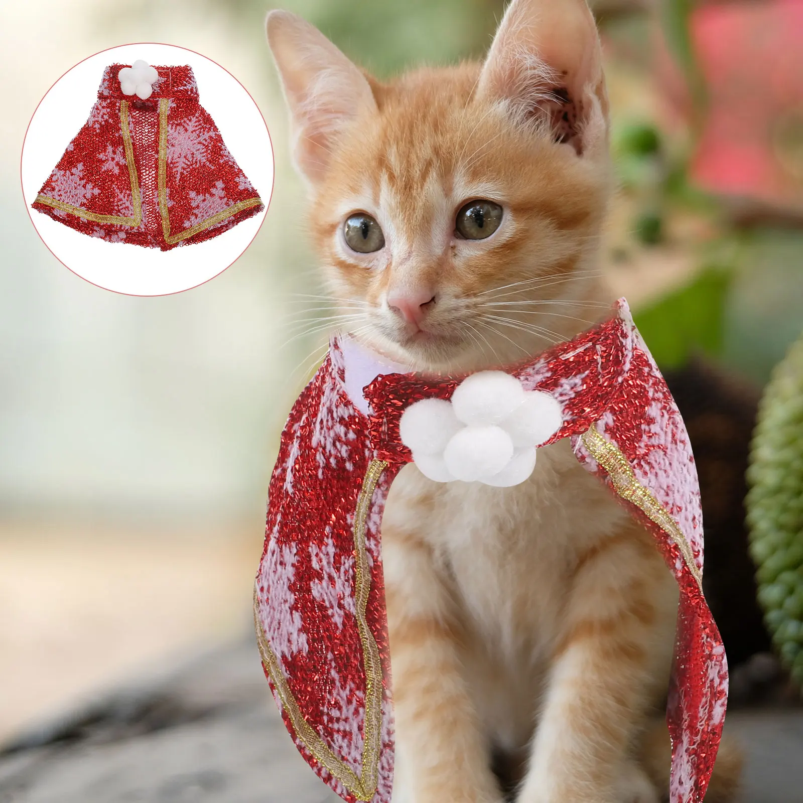 

Cat Clothes Pets Costume Puppy Cloak Cosplay Dog Cloaks for Cats Clothing Apparel
