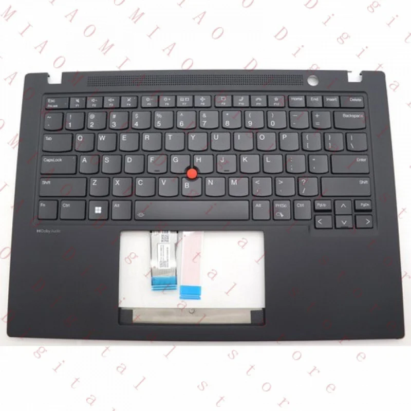 

RT новая верхняя часть упора для рук, клавиатура с подсветкой в США для ThinkPad T14s Gen 4, 21F6, 21F7