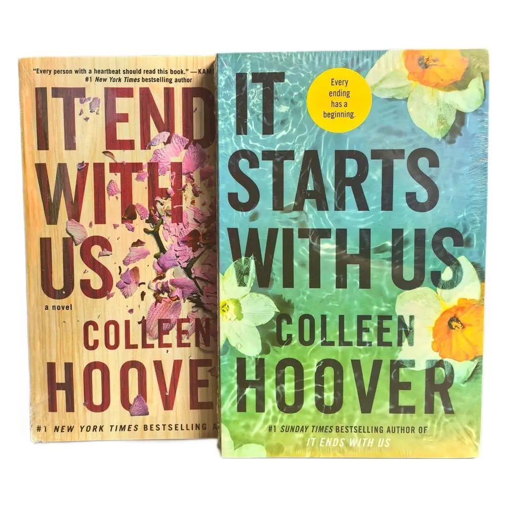 It Starts with Us By Colleen Hoover/It Ends with Us Novels Book In English #1 Sunday Times Bestselling Paperback