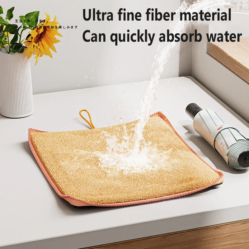 Highly Absorbent Multifunctional Umbrella Storage Bag Foldable Umbrella Storage With Hanging Rope Waterproof Umbrella Cover