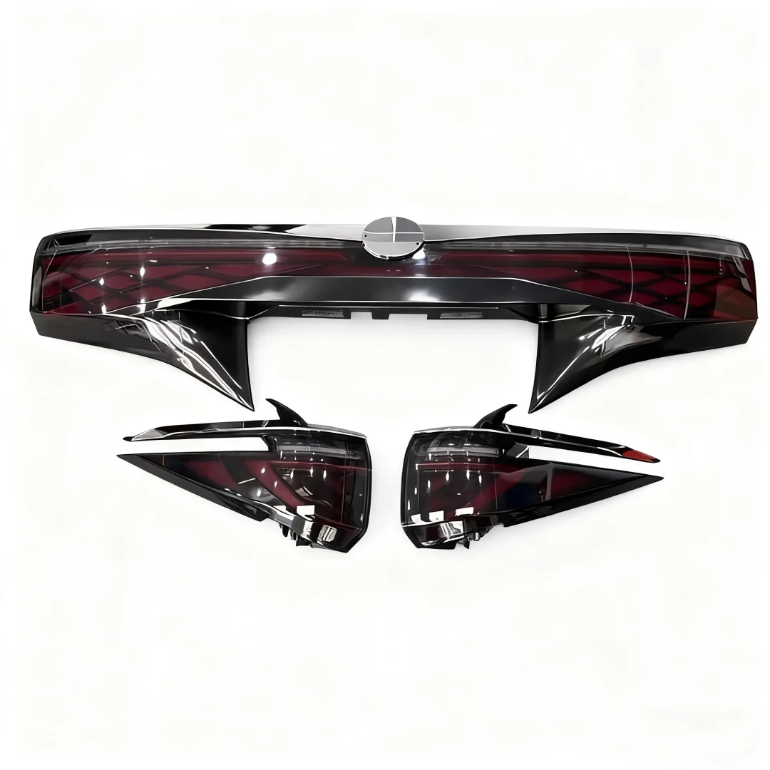 عكس ضوء الفرامل من خلال مجموعة مصابيح لسيارة Toyota Alphard Vellfire 40 الضوء الخلفي المعدل مع إشارة الانعطاف الديناميكية