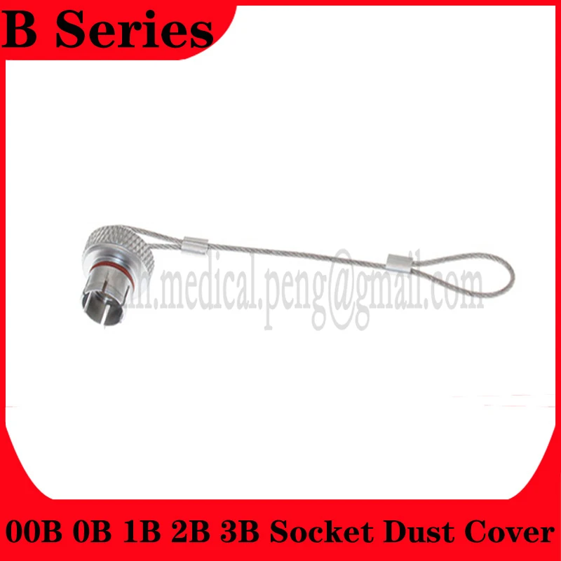 Compatible EGG EEG ECG PHG 00B 0B 1B 2B 3B Series Aviation Metal Socket Dust Cover Connector Used For Dustproof Waterproof IP50