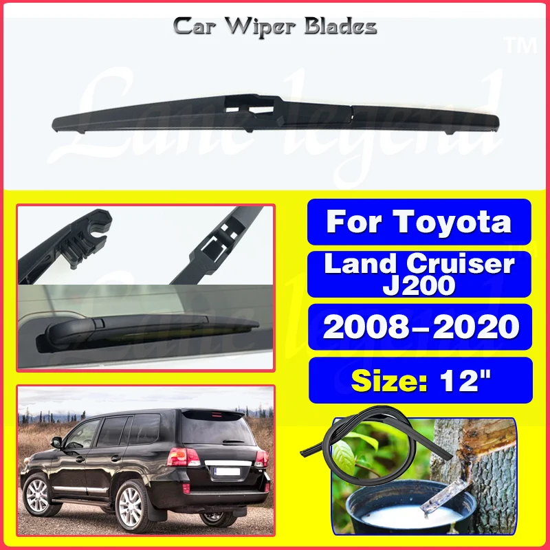 

Car Wiper For Toyota Land Cruiser J200 J 200 2008-2020 2019 2018 2017 Rear Windshield Windscreen Wiper Blade Car Accessories 12"
