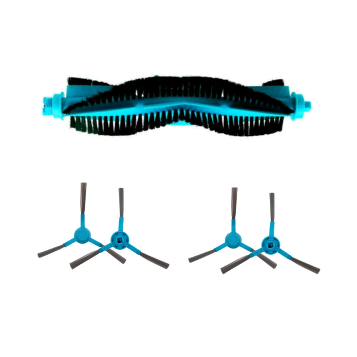 Kit d'accessoires pour aspirateur robot, brosse principale et brosse latérale, pièces de rechange pour Cecotseats Conga 3790, 4090, 5090, 6090, 5490