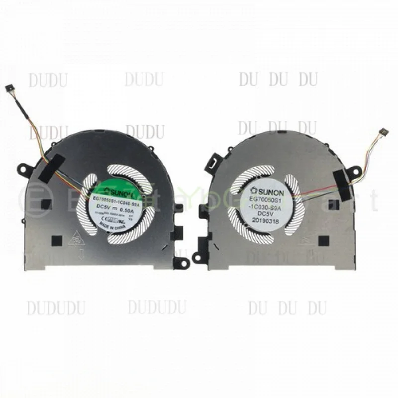 

D NEW CPU+GPU Cooling Fan For Lenovo Yoga C940-15IRH EG70050S1-1C030-S9A
