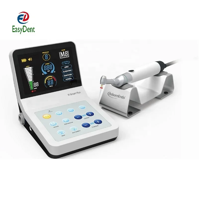 

Den tal Instrument Smart Endo Motor EndoMate For Rotary File 16: 1 Reduction Contra Angle Treatment Machine for Dentisty Clicnic