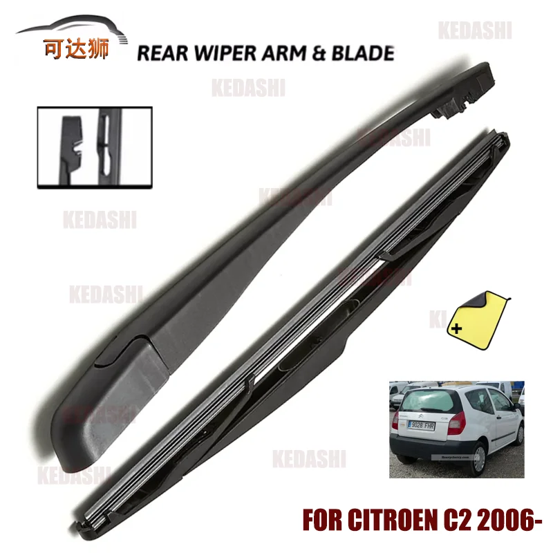 

Car Wiper Blade For Citroen C2 2006- Rear Back Windshield Windscreen Rear Wiper Car Accessories