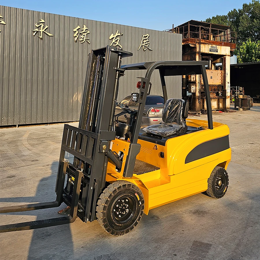 High-Capacity 3 Ton 2.5ton 5 ton Electric Heavy Duty Forklift With Lithium Battery