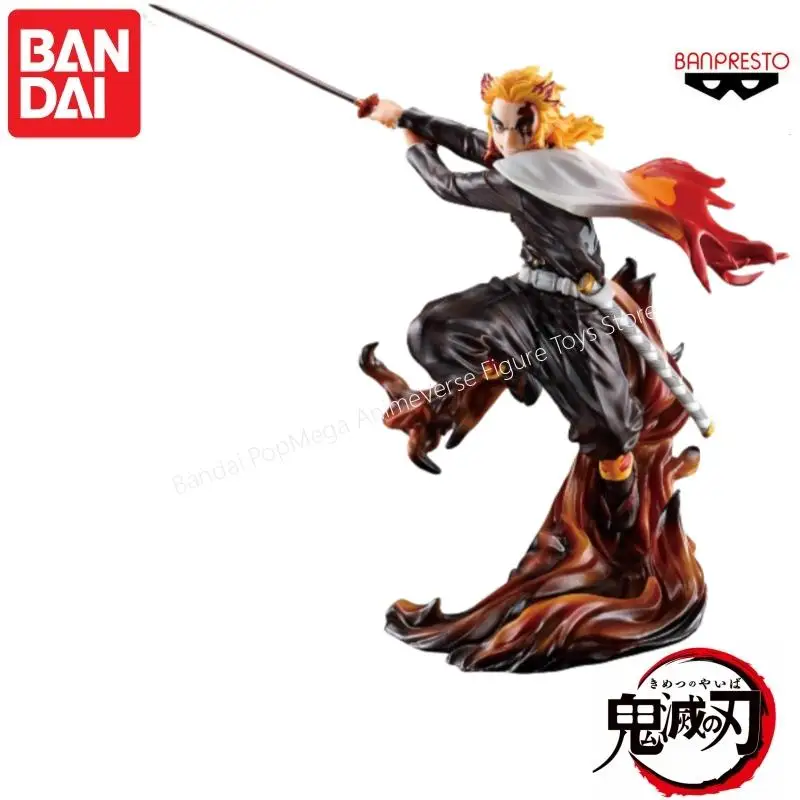 In Stock Original Bandai Demon Slayer A Series of Rewards Waving The Blade To Burn The Soul Rengoku Kyoujurou Final Reward