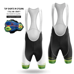 New 2023 Cycling Bib Shorts Men 19D Gel Pad Summer Cycling Shorts Team Outdoor Cycling Shorts MTB Bicycle Breathable Shorts