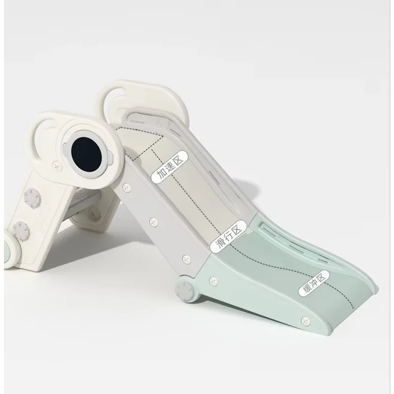 

Combination Indoor Swing Slide for Children Foldable Small Baby Play Toys Made Durable HDPE Plastic EN-71 Certified Ages 1-8