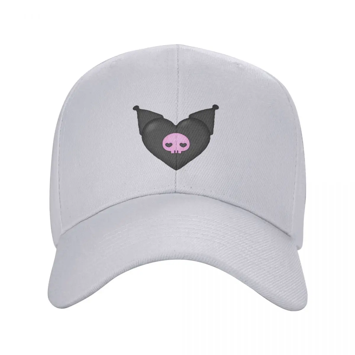 หมวก Duckbill The Kuromi Heart ฤดูร้อนหมวกเบสบอล unisex หมวกพ่อ Trucker