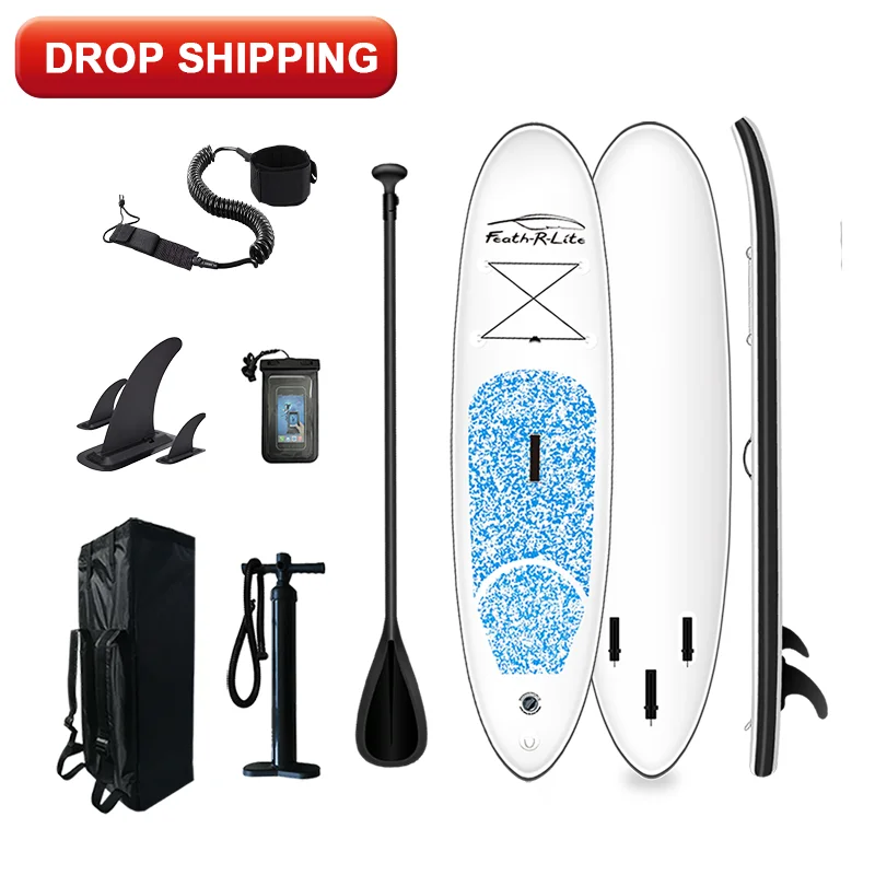 

FUNWATER Drop Shipping sup Paddle Board Inflatable Paddle sup Board Design Surfboard Inflatable sup Board with Led Light