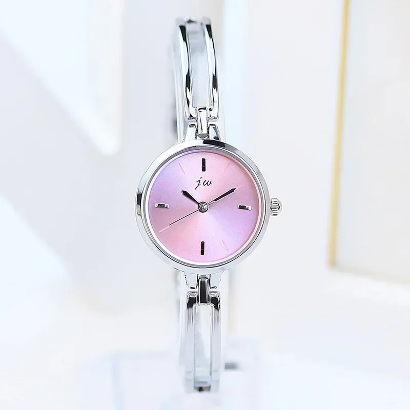 Women Watch Minimalist Small Dial Wristwatch Rose Gold Luxury Alloy Strap Ladies Watch No Bracelet Feminino Quartz Montre Femme