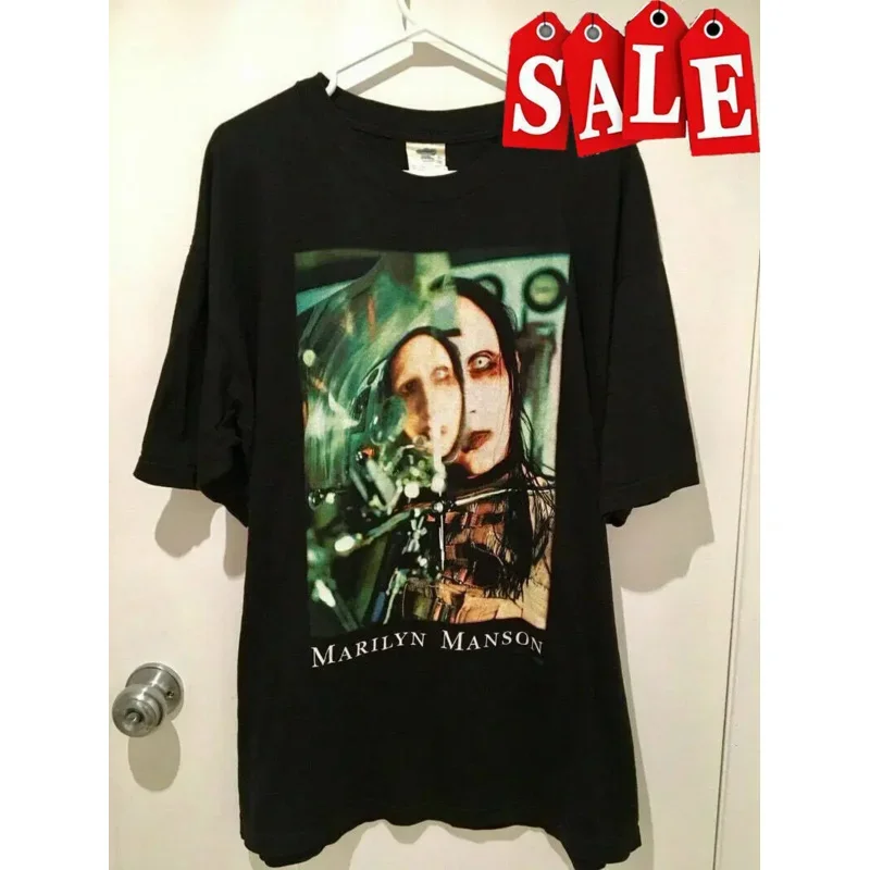 New Marilyn Manson Shirt, Marilyn Manson Rock Is Dead 1999 Tour EE8364 long or short sleeves