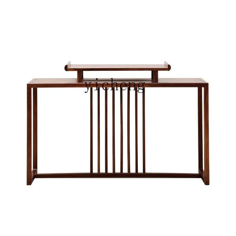 

New Chinese Style Console Tables Solid Wood Corridor Console/Cabinet Lobby Side View