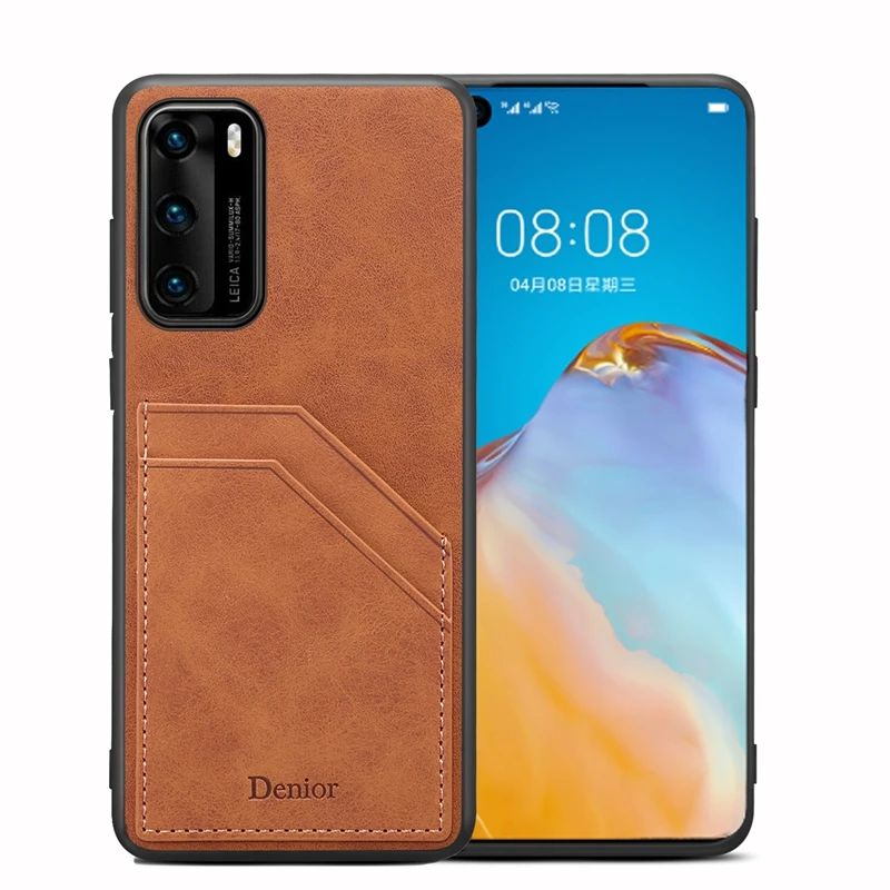 Leather Phone Cases For Huawei Mate 60 50 40 30 P60 P50 P40 P30 Pro Plus Luxuy Flip Wallet Card Holder Case Coque Back Covers image 5