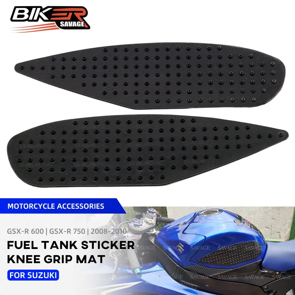 

Traction Tank Stickers Pad For SUZUKI GSXR600 K8 GSXR750 2008 2009 2010 GSX-R 600 750 Motorcycle Accessories Side Decals Sticker