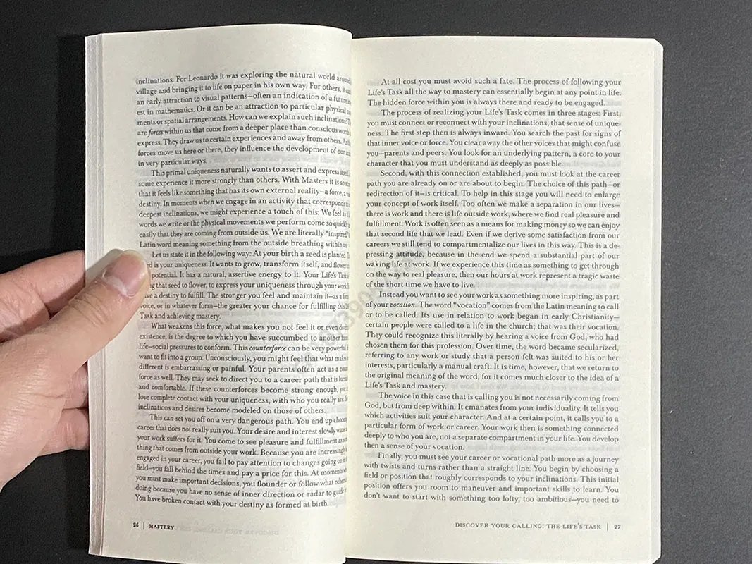 Mastery By Robert, el mejor vendedor internacional, libro en inglés, Paperback