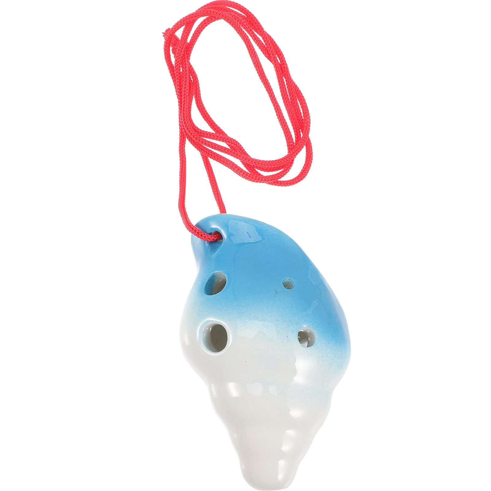 

Creative 6-Hole Ocarina Portable Ceramic Beginner Instrument Easy to Learn Play for Wind Instrument Enthusiasts and Kids