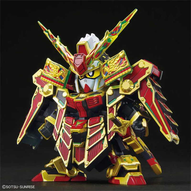 Bandai กันดั้มโมเดล SDW Musha 78TH Tenkamusodaishogun Onmitsu D Justice Strike F Dragon Action Figure Gunpla อะนิเมะตัวเลข