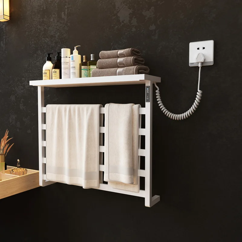 Bathroom fittings Electric heated towel rack, No Drilling.Stainless steel Sterilizing Smart towel dryer,towel warmer.