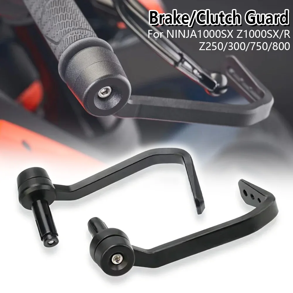 

For Ninja1000SX Z1000XS/R Z250 Z300 Z750 Z800 Motorcycle CNC Aluminum Handlebar Grips Brake Clutch Levers Guard Protector