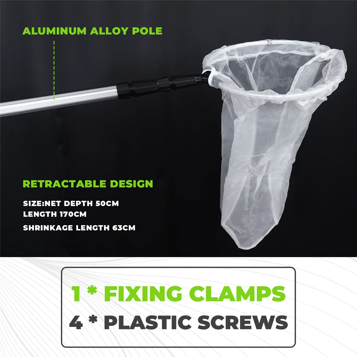 Сумка-сетка для бабочки Сетка для ловли бабочек Нейлоновая сетка для рыбы с телескопической ручкой для