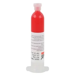 Red Glue Epoxy Resin Adhesives 40g For BGA Chip Resistors Capacitors IC Chips SMT SMD Repair