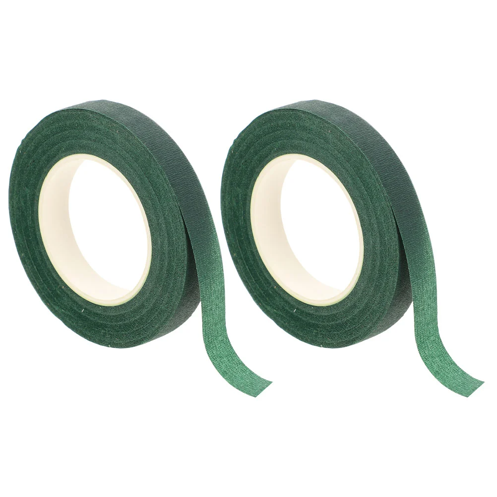 Two Sided Tape Floral DIY High Viscosity Arrangement Kit Green Paper for Flower