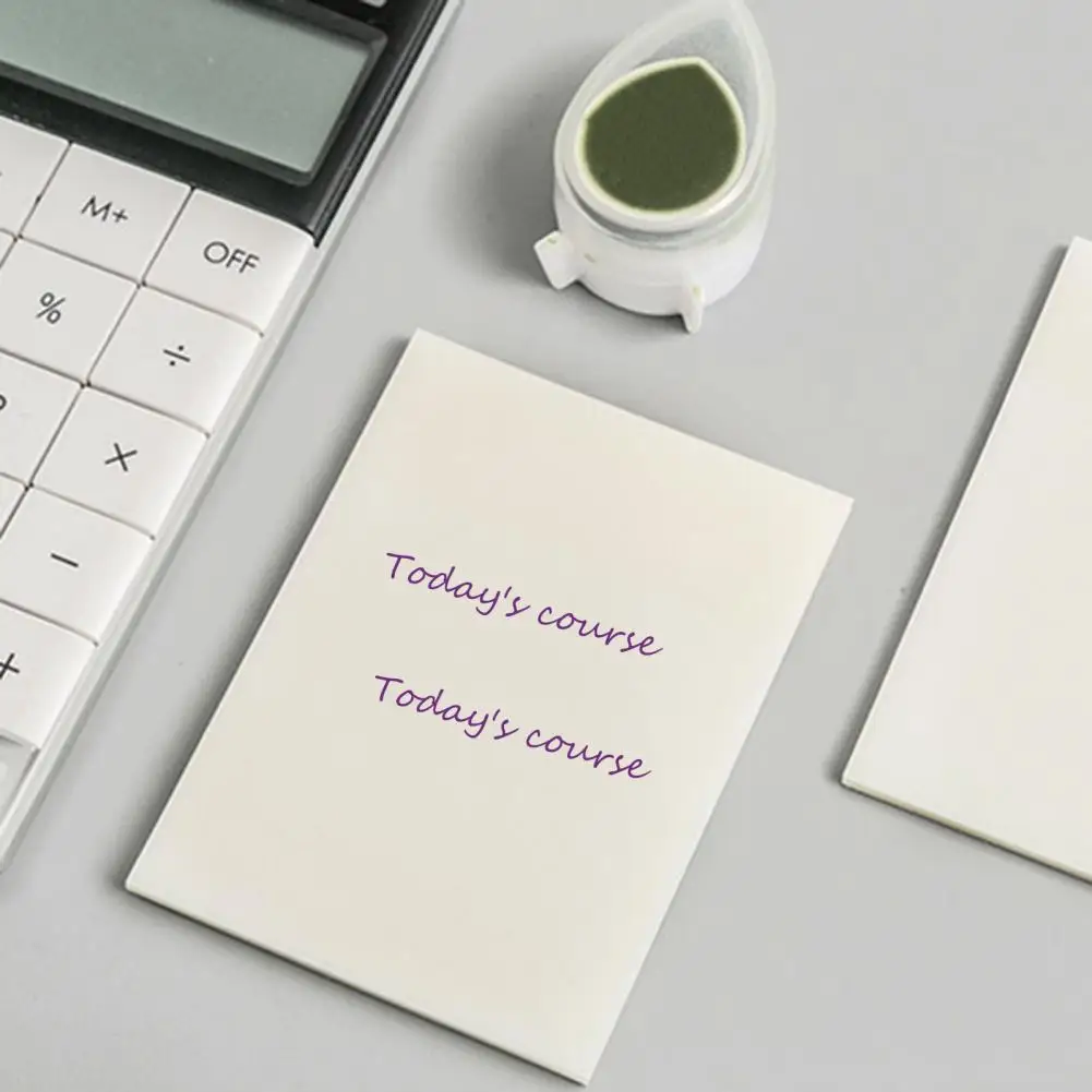 50 Sheets Notes Papers  Helpful Good Adhesive Memo Notes Papers Office Accessories  PET Memo Papers