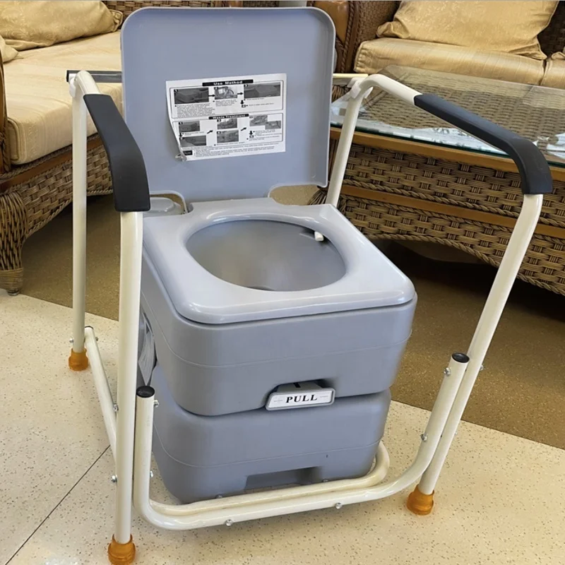 

Portable toilet Outdoor camping Small portable boating travel toilet Plastic portable toilet