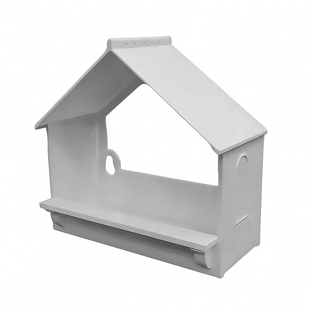 Window Bird Feeder Material White 15.8 x 15.1 x 7.7 cm Designed for Consistent Feeding and Long-Term Outdoor Use