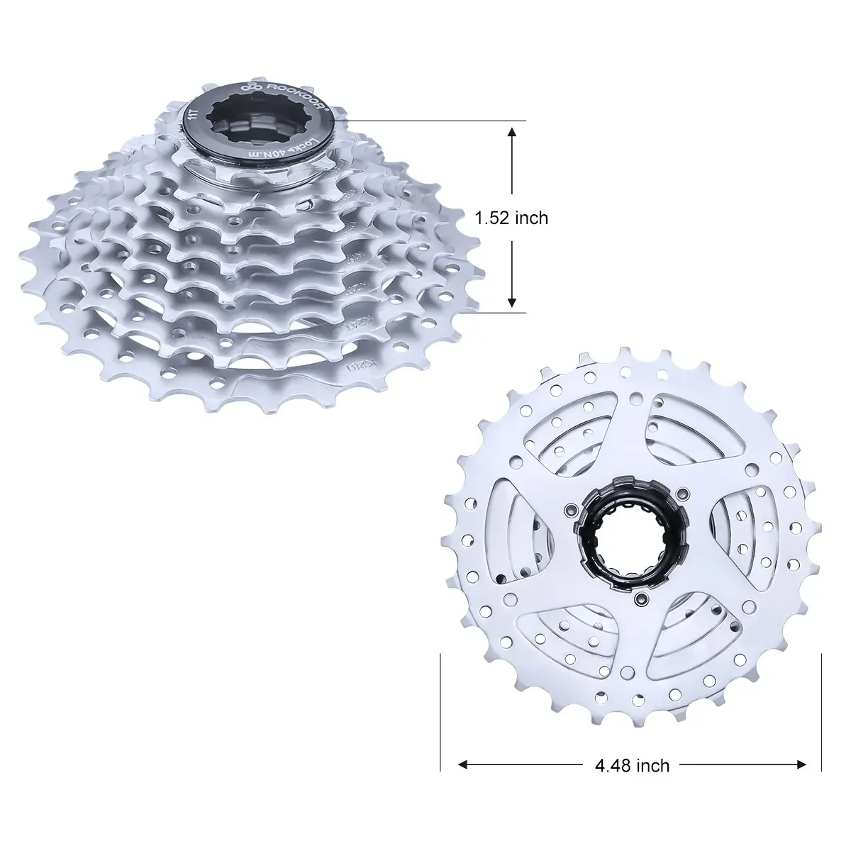 Rookoor 8 Speed Bicycle Cassette Freewheel Road Bike Velocidade 11-28T Sprocket Bike Accessories for SHIMANO SRAM Cycling Parts