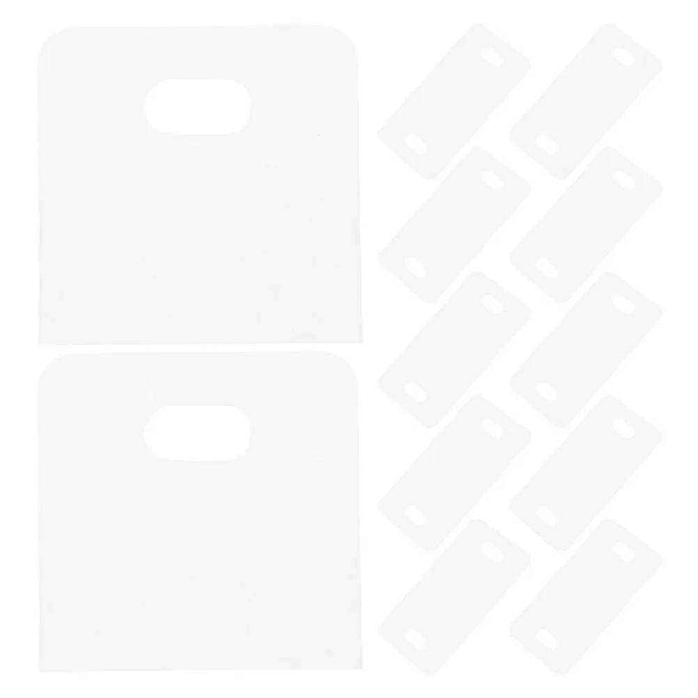 

25Pcs Curtain Hanging Patches Clips for Vertical Blinds Repair Easy Fixing Patio Doors Indoor Windows PVC Material