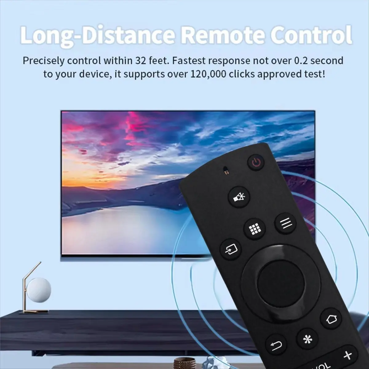 (A03R) Replace TV Remote Control for Thomson Kodak LED Ultra HD 4K TV Remote Control