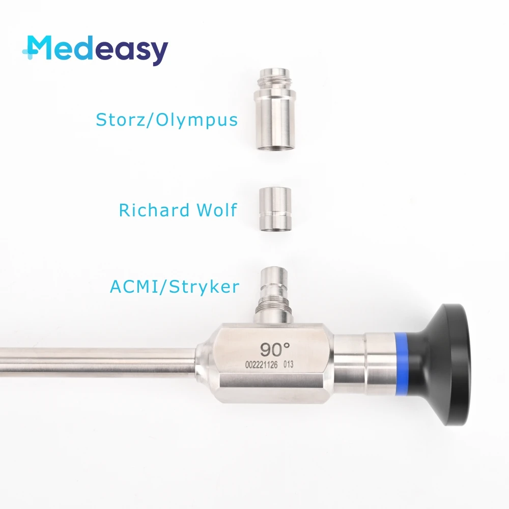 Medizinisches ent Endoskop starres Laryngoskop 6mm 8mm für Hals laryngos kopie 70 Grad 90 Grad