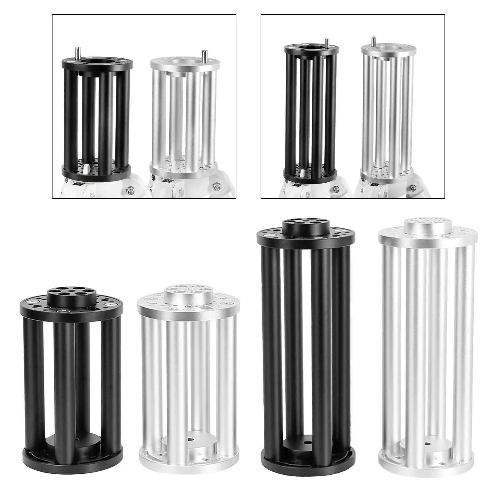 Telescope Riser Block Height Extension Column Adapter Astronomy Equipment for Equatorial Mount Observational Use