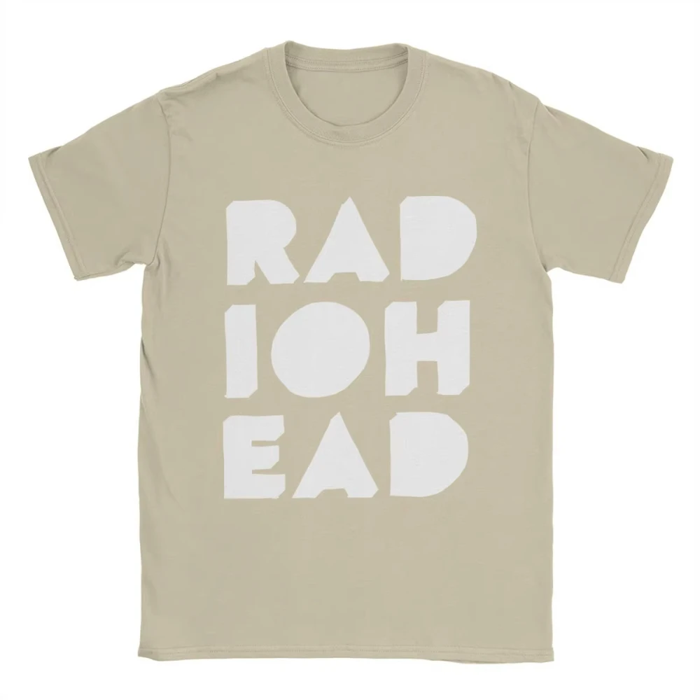 Neue Mode Herren Damen Radiohead Baumwoll-T-Shirts mit Aufdruck Baumwoll-Oberteile Fantastisches Kurzarm-T-Shirt mit Rundhalsausschnitt Sommer Herren T-Shirt – Detail 5