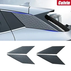 For Byd Atto 3 Version Rear Window Blinds Black Knight Rear Window Triangle Decorative Paste Appearance Modification accessories