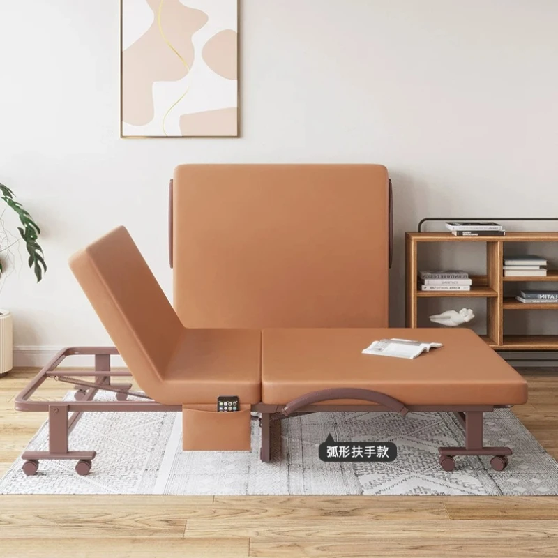 yjq installation-free folding bed latex office lunch break single double simple household escort bed