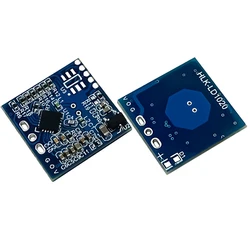 HLK-LD1020 10G Intelligent Human Microwave Induction Radar Module 10.525GHZ Low Power Micro-motion Sensing Detection Sensor