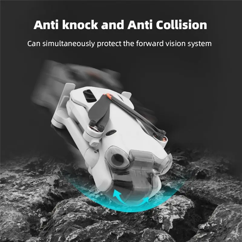 Imagen 5: ABDW - Tapa de Lente para Dron DJI Mini 4 Pro, Protector de Gimbal Integrado, Parasol, Cubierta Protectora, Accesorios