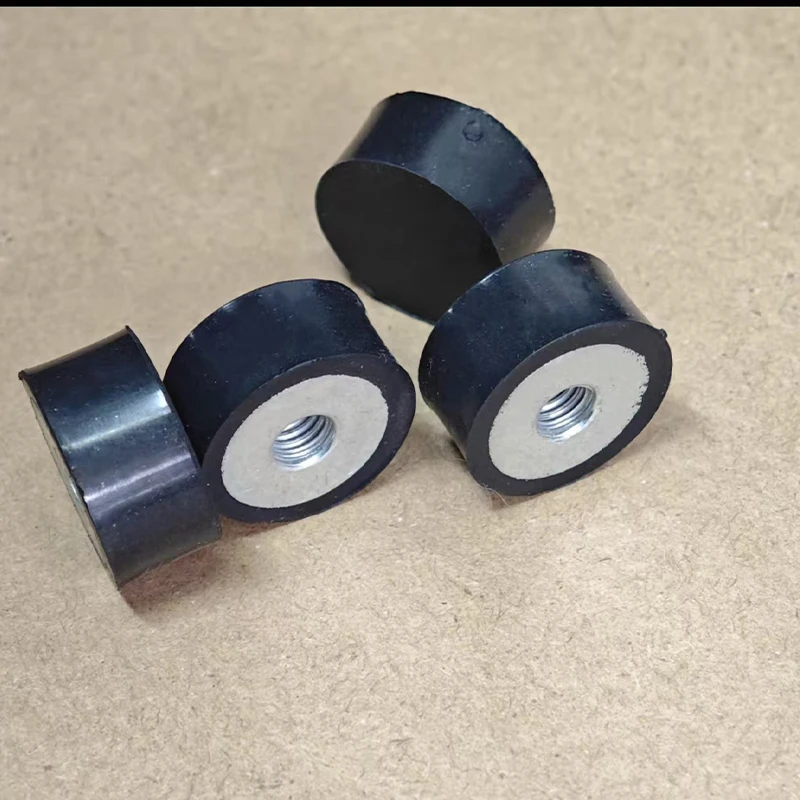 1-10Pcs DE-Type M3 M4 M5 M6 M8 M10 M12 M16 M20 Rubber Shock Absorber Single Thread Female-End Isolation Mount Damper Dia 8-150mm