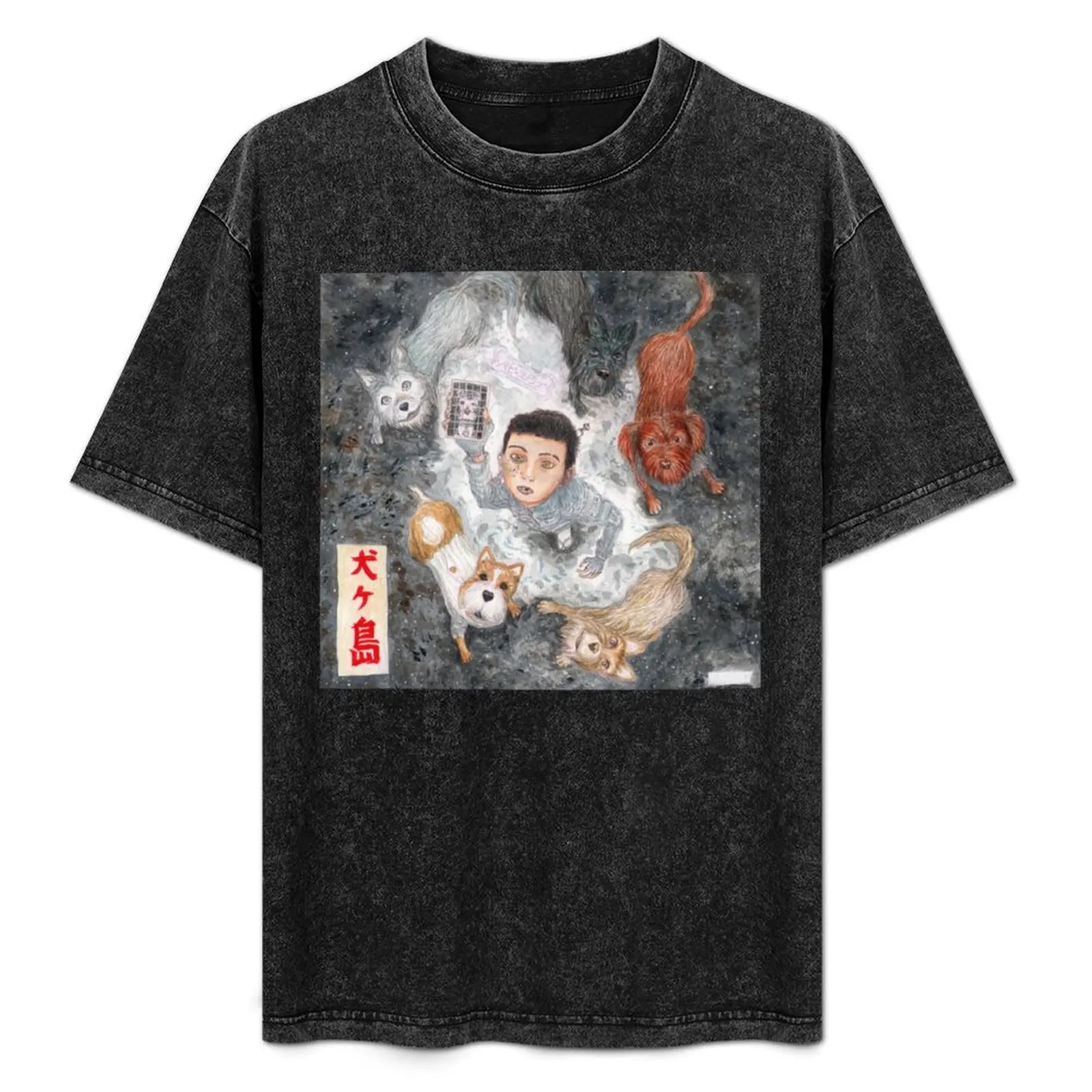 

Isle of Dogs T-Shirt funny t shirts man man t shirt cotton high quality t shirt man luxury cotton tshirt 100% T-Shirt