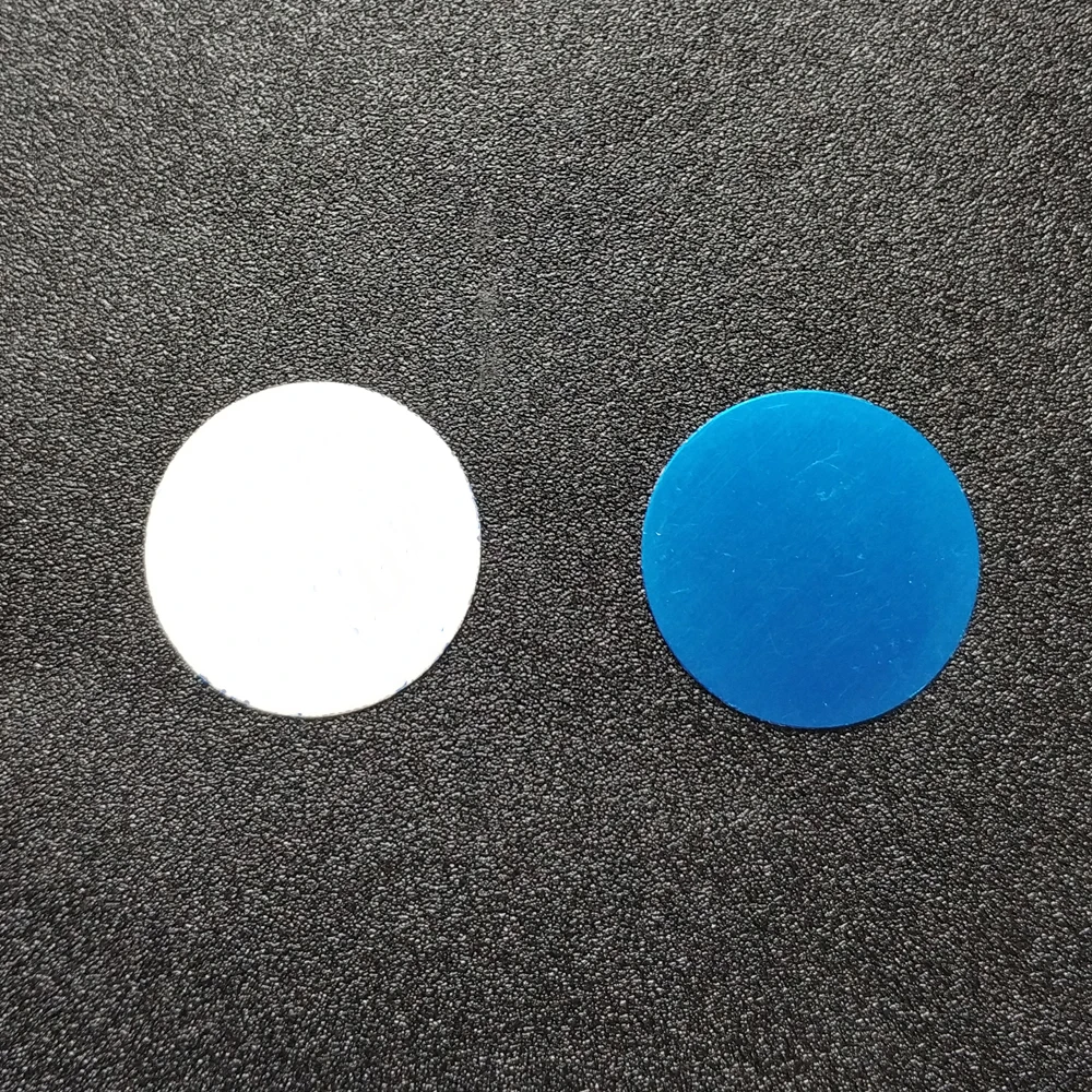 Plaque métallique étonnante tée pour support de téléphone portable, 5 à 10 pièces, 30x0.3mm