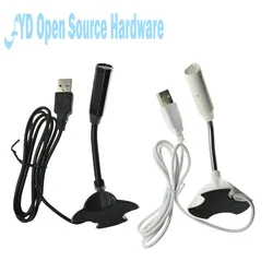 Mini USB Microphone For Raspberry Pi 2 3 4 PC Notebook Laptop KTV Singing Video Game Recording