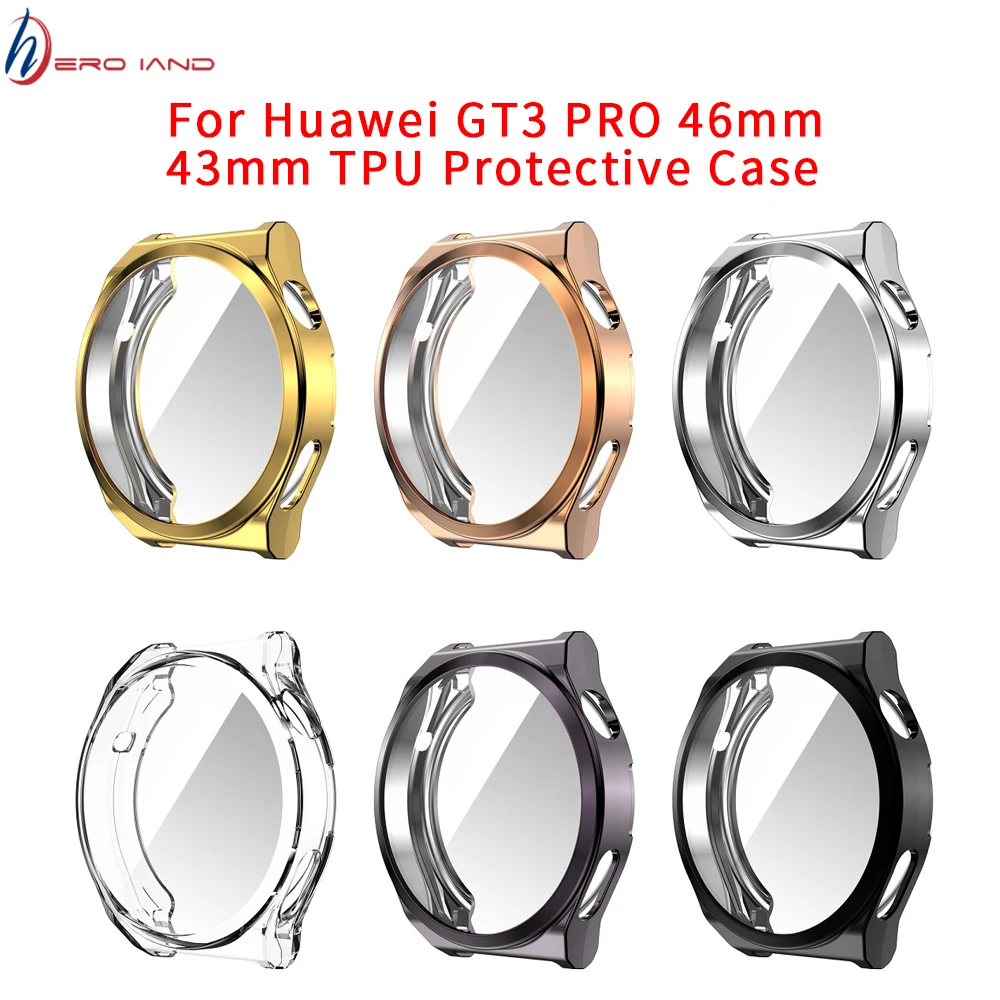 Tempered Glass For Huawei Watch GT3 Pro 46MM 43MM Screen Protector Protective film Smart Watch Accessories