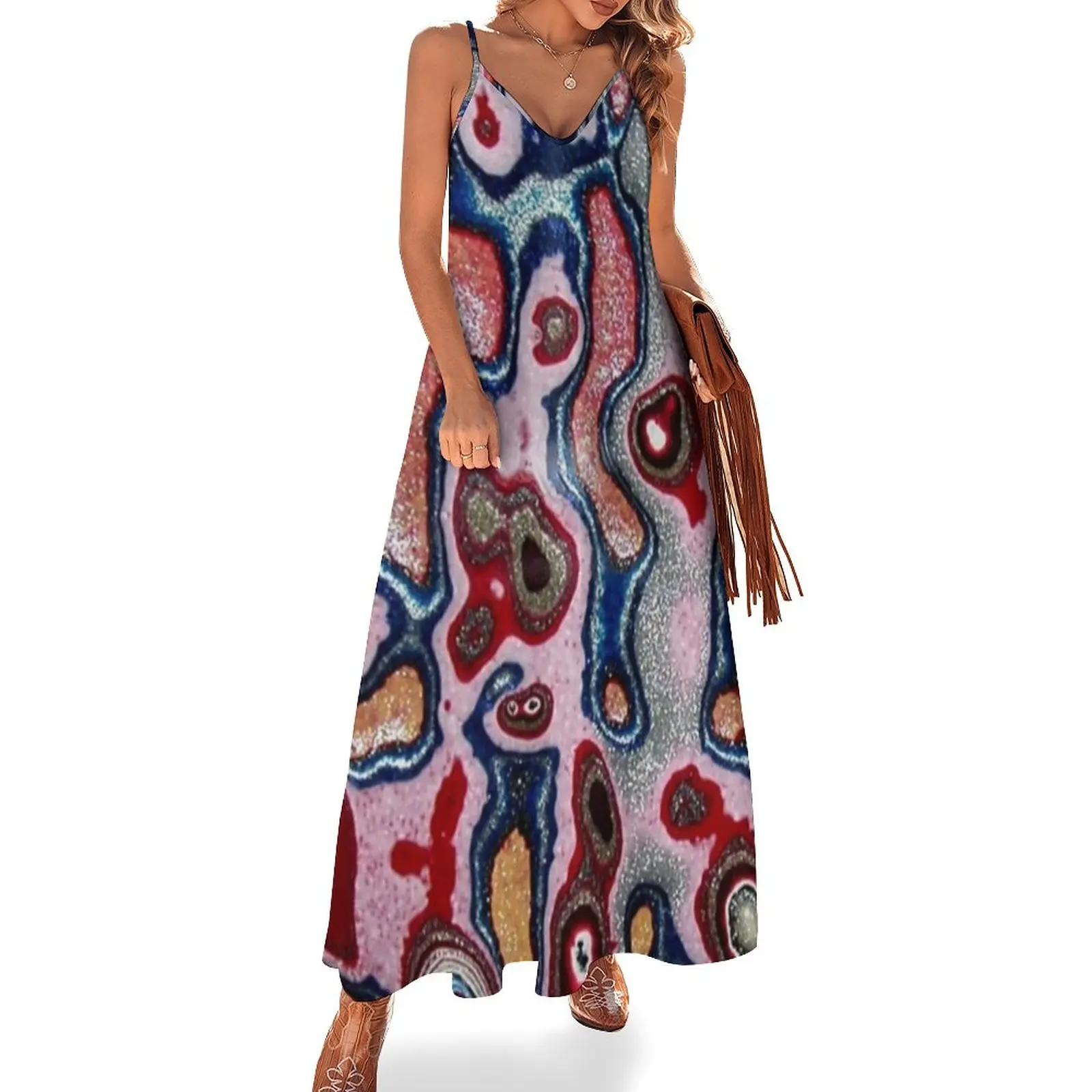 

Fordite Sleeveless Dress elegant and pretty women's dresses summer dress daily