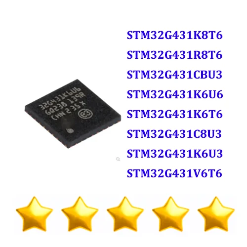 

Free Shipping STM32G431K8T6 STM32G431R8T6 STM32G431CBU3 STM32G431K6U6 STM32G431K6T6 STM32G431C8U3 STM32G431K6U3 STM32G431V6T6